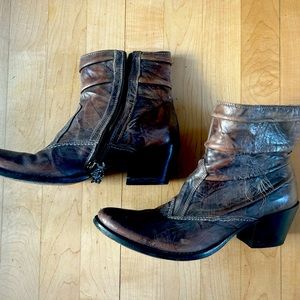 Mark Nason bootie boots in great condition